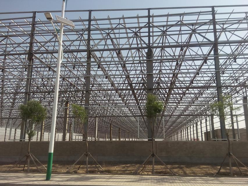 衡阳汽车工业厂房网架